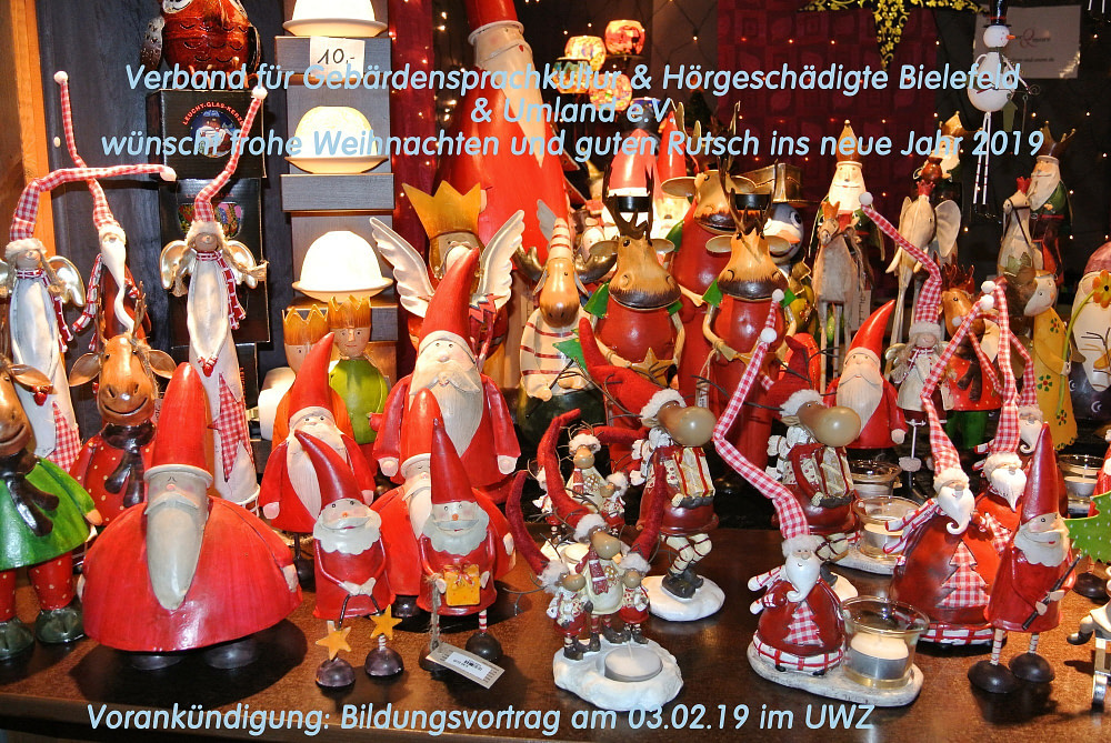 Weihnachtsgrüße VGHBU